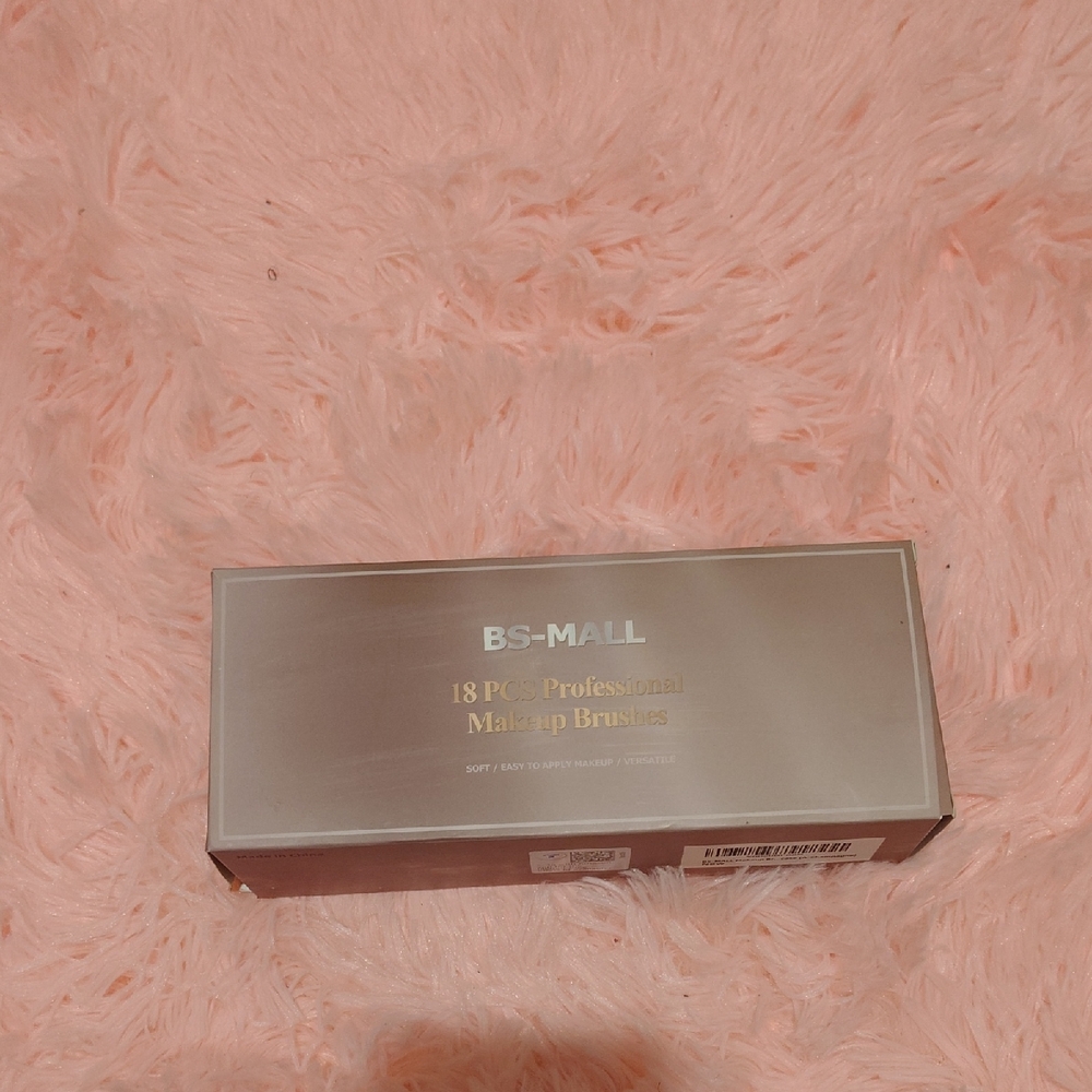 BS-MALL 18 Piece Professional Makeup Brush Set - Blush Pink Box